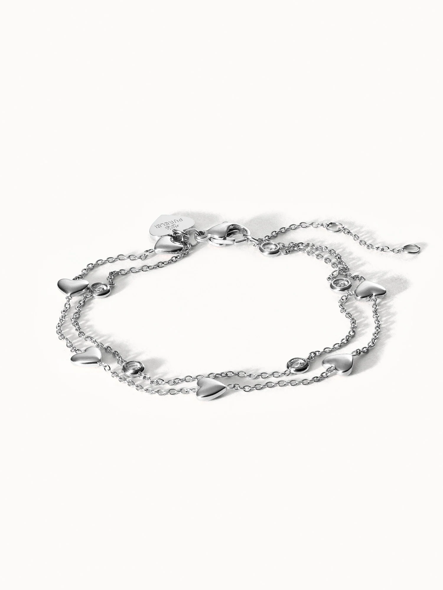Glitter Heart Armband - PURELEI