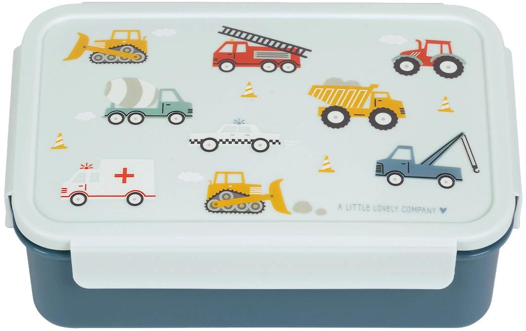 Lunchbox Fahrzeuge MehrfarbigKinder Znünibox mit herzigem Motiv