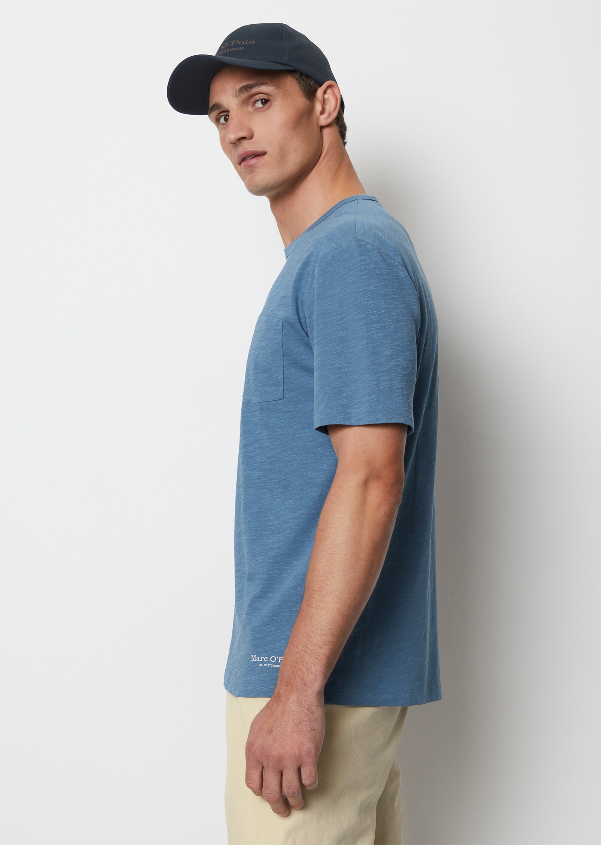 Slub-Jersey-T-Shirt regular aus Organic Cotton