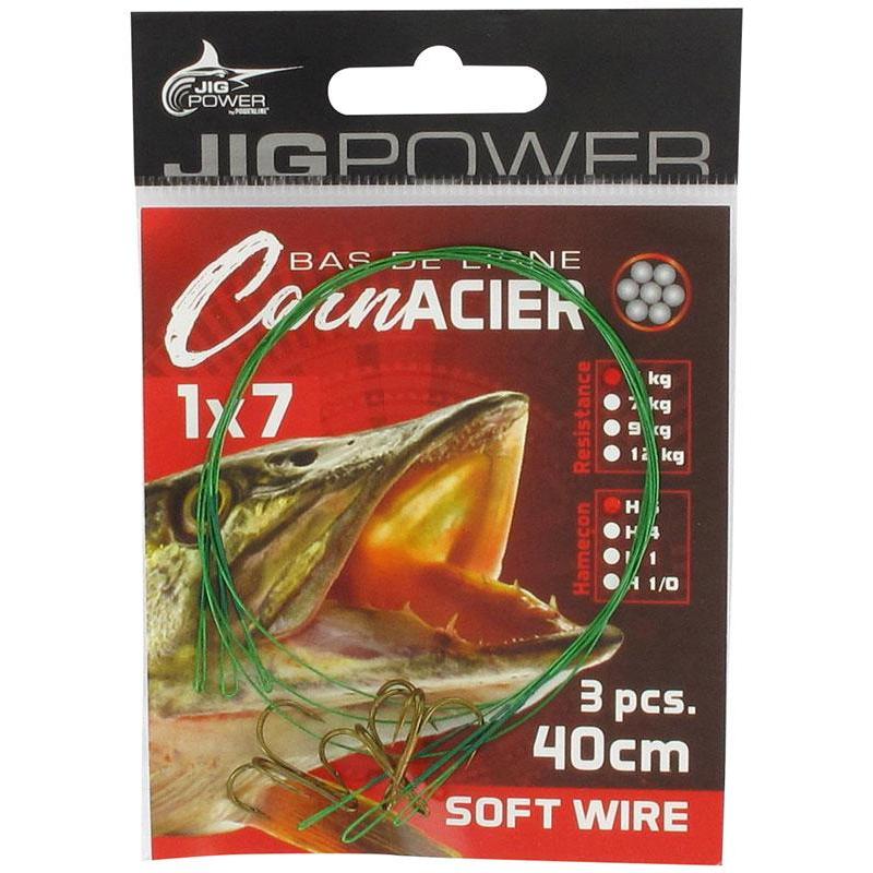 Bas De Ligne Powerline Jig Power 1X7 Triple - Par 3
