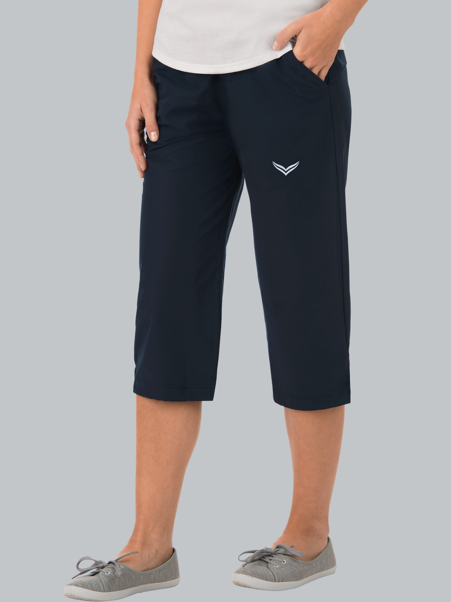 3/4-Hose mit Kordelzug Navy