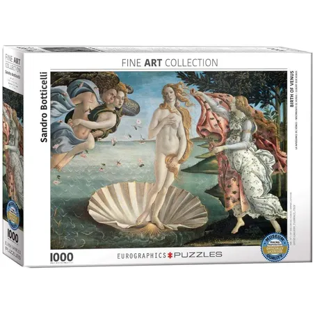 Eurographics Die Geburt der Venus von Sandro Botticelli, 1000 Teile