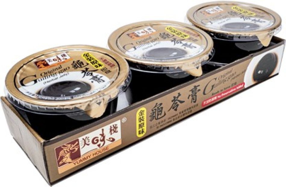 Yummy House Guiling Gao Chinese Kruidenjelly Original Smaak 3x220g