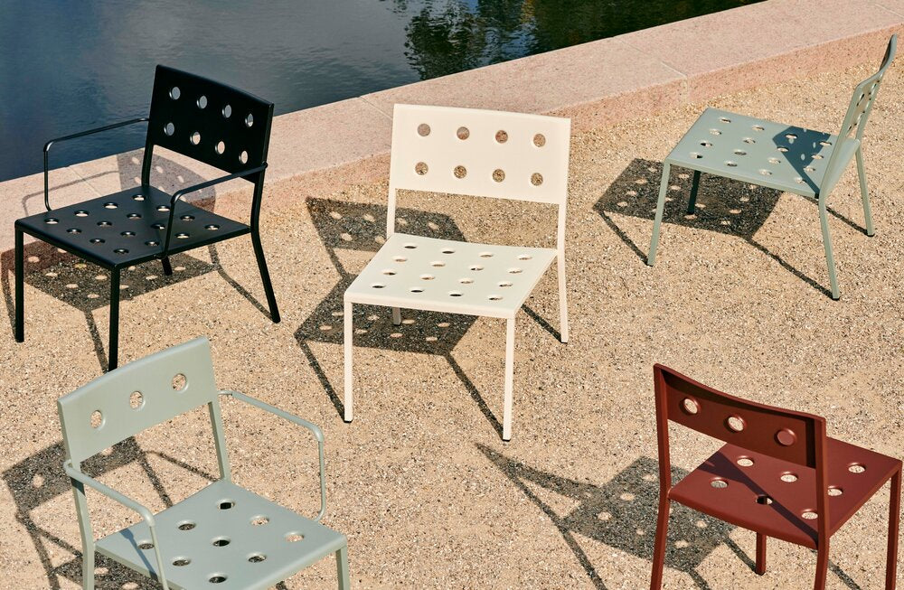 HAY  Balcony Lounge havestol - Chalk beige