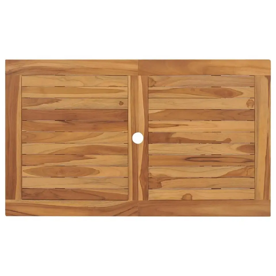 vidaXL - Eettafel - Bruin - Hout