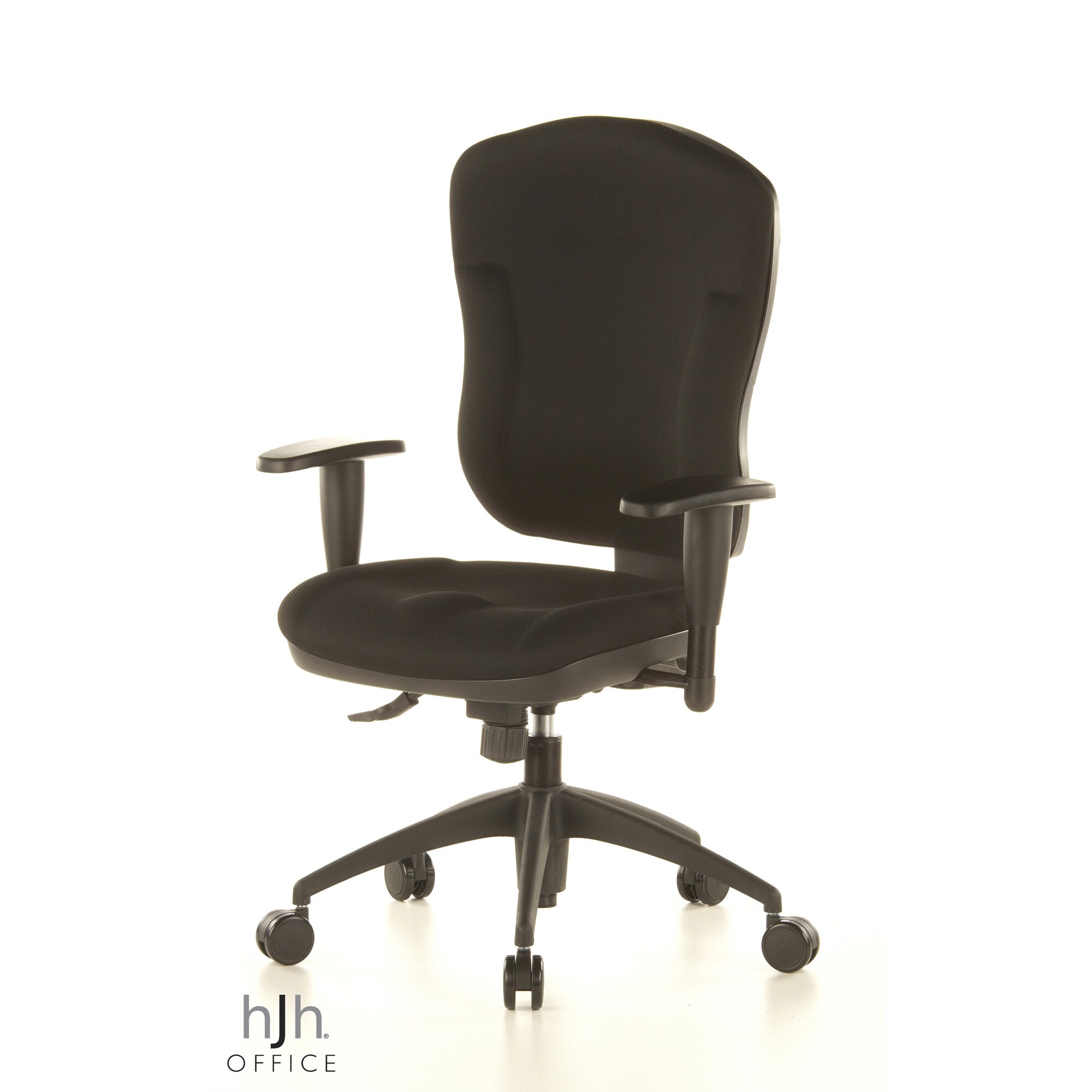Profi Bürostuhl WELLPOINT 30 K2 Stoff mit Armlehnen (höhenverstellbar) Topstar
