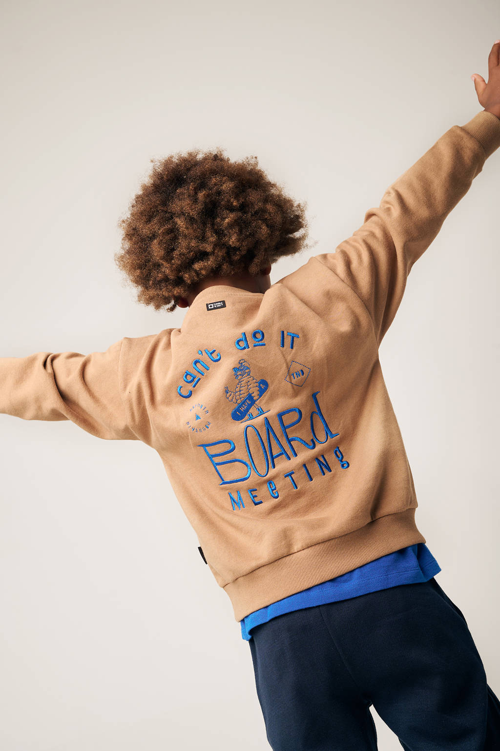 Tumble 'n Dry sweater Kirchberg bruin