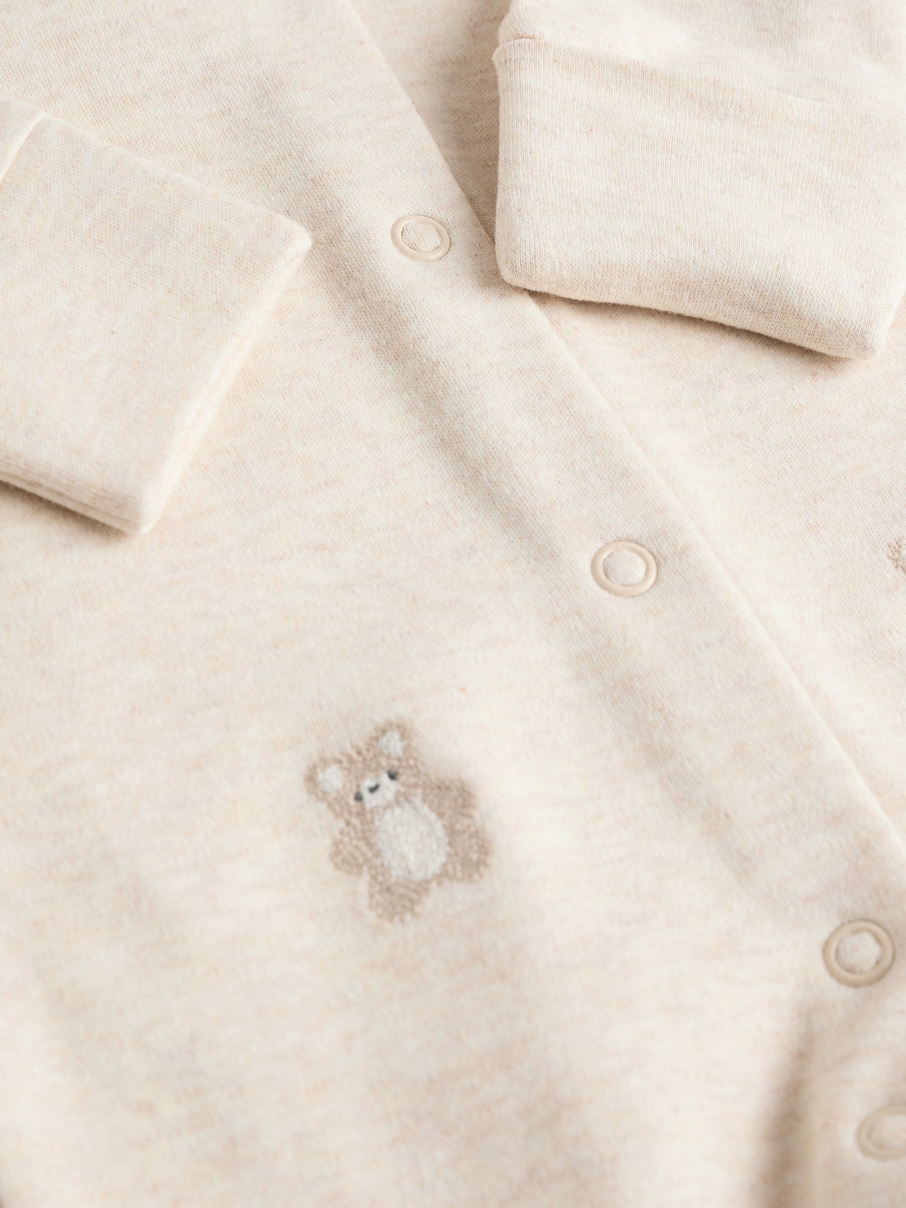 Neutraal - Verpakking van 3 babypyjama's (0-2jr)