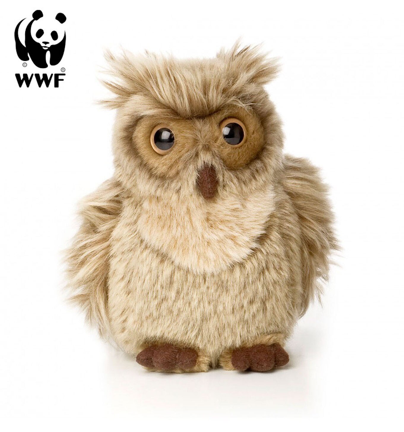 WWF - Plüschtier - Waldkauz (15cm) lebensecht Kuscheltier Stofftier Eule