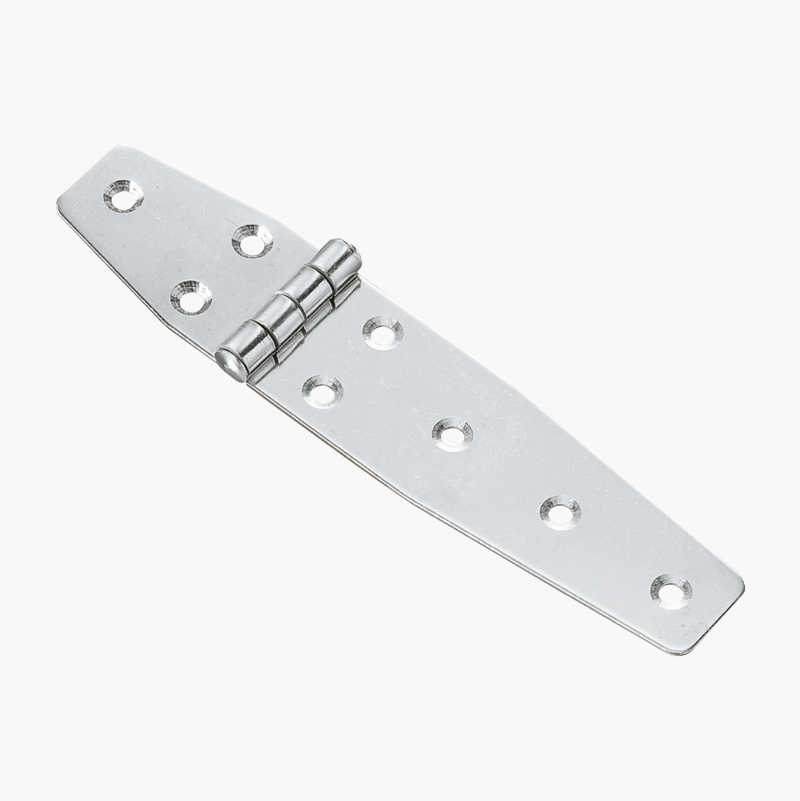Hengsel rustfri, 178 x 37,5 x 9,5 mm