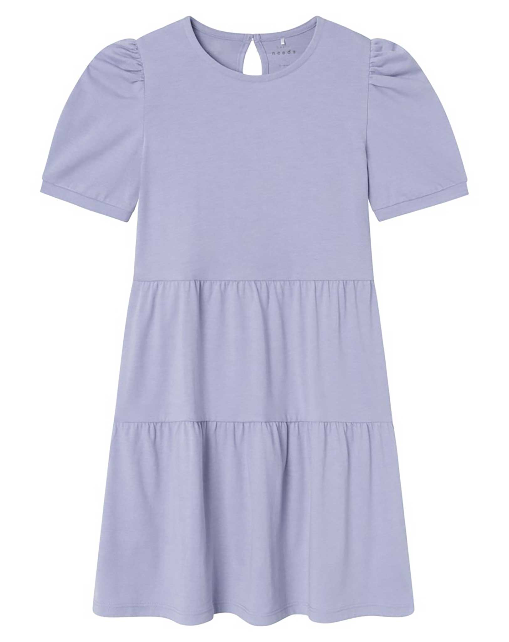 Kurzarmkleid NKFVIVALDI in heirloom lilac