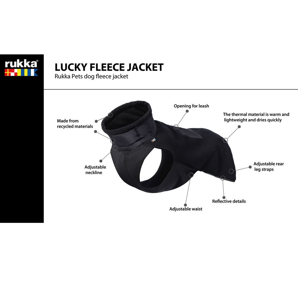 Rukka Luckyx Fleecejacke - Hundejacke