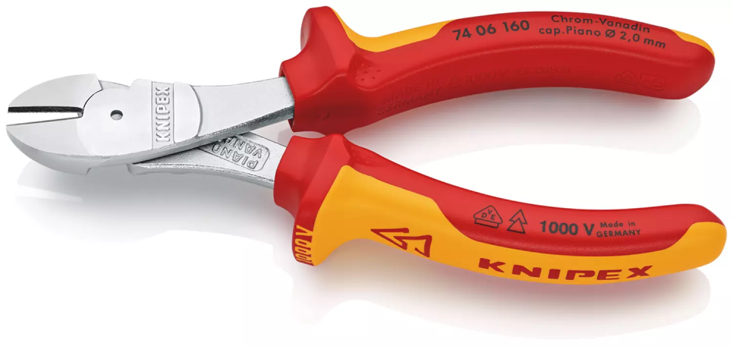 Knipex 7406160 Kracht Zijsnijtang - 160mm