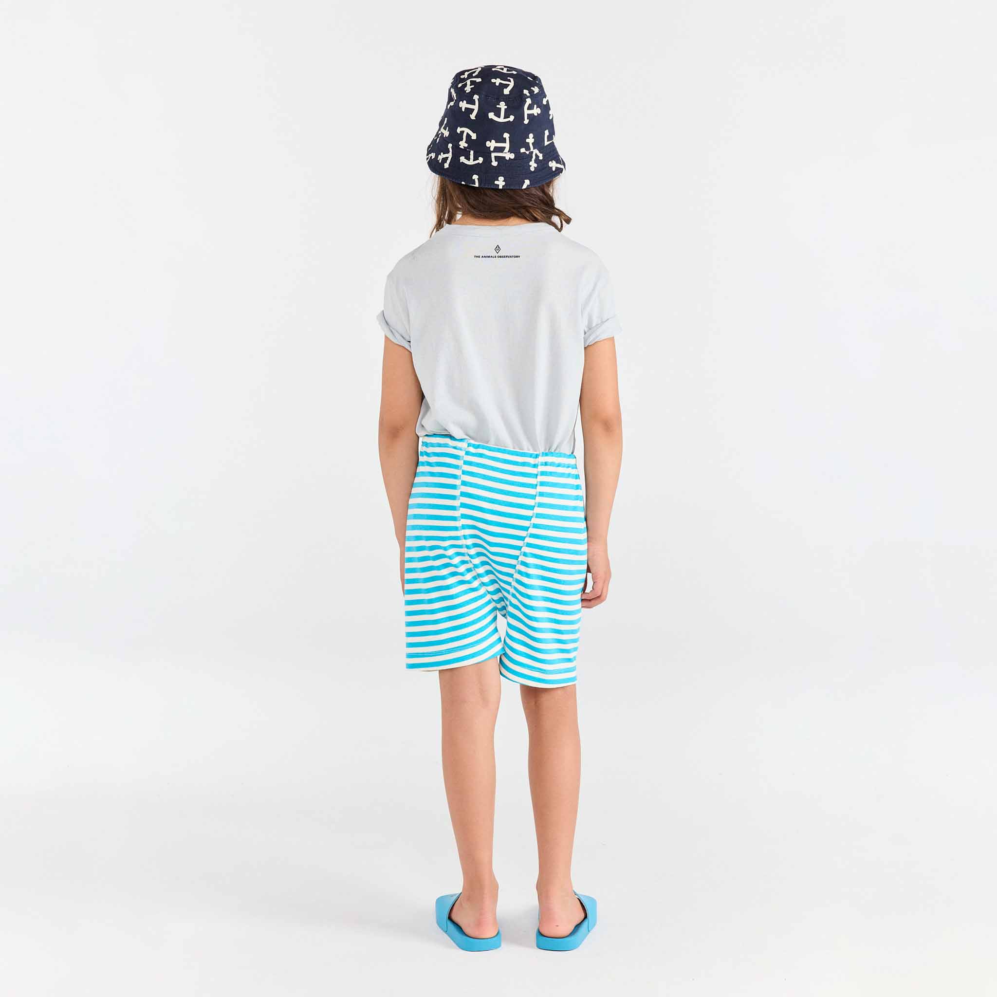 T-Shirt Rooster Blue