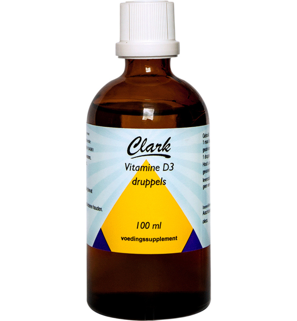 Clark Vitamine D3 vloeibaar (100 ml)