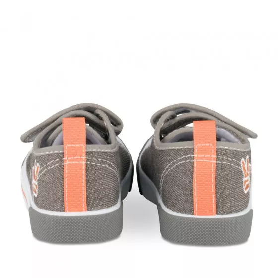Baskets GRIS CHARLIE & FRIENDS