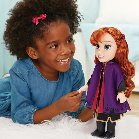 Frozen 2 Anna eventyr-dukke 38 cm