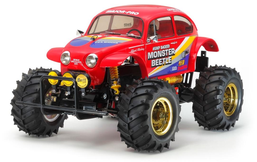 Monster Truck Monster Beetle, RWD, Bausatz mit ESC, 1:10<br>2WD Monstertruck mit VW Käfer Karosserie