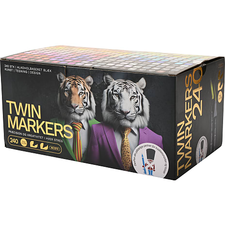 Danpen Twinmarkers 240 stk