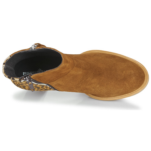 Philippe Morvan - LOKS V1 VELOURS CAMEL/LEOP - Marron / Léopard
