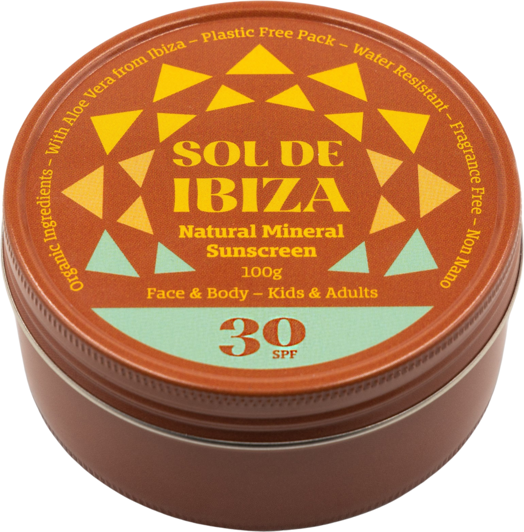 Sol de Ibiza  Natural Mineral Sunscreen LSF 30, 100 g