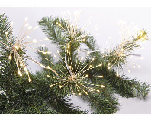 LED-vuurwerk lichtsnoer Lafiora 500 LED's 9,5 m + 5 m aansluitsnoer Warm witte lichtkleur incl. timer, dimmer