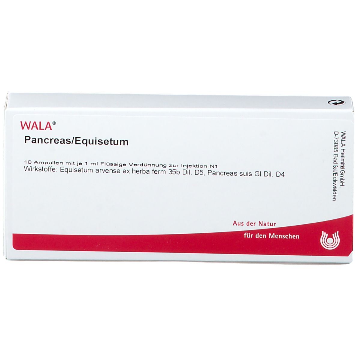 WALA® PANCREAS/ Equisetum Amp.