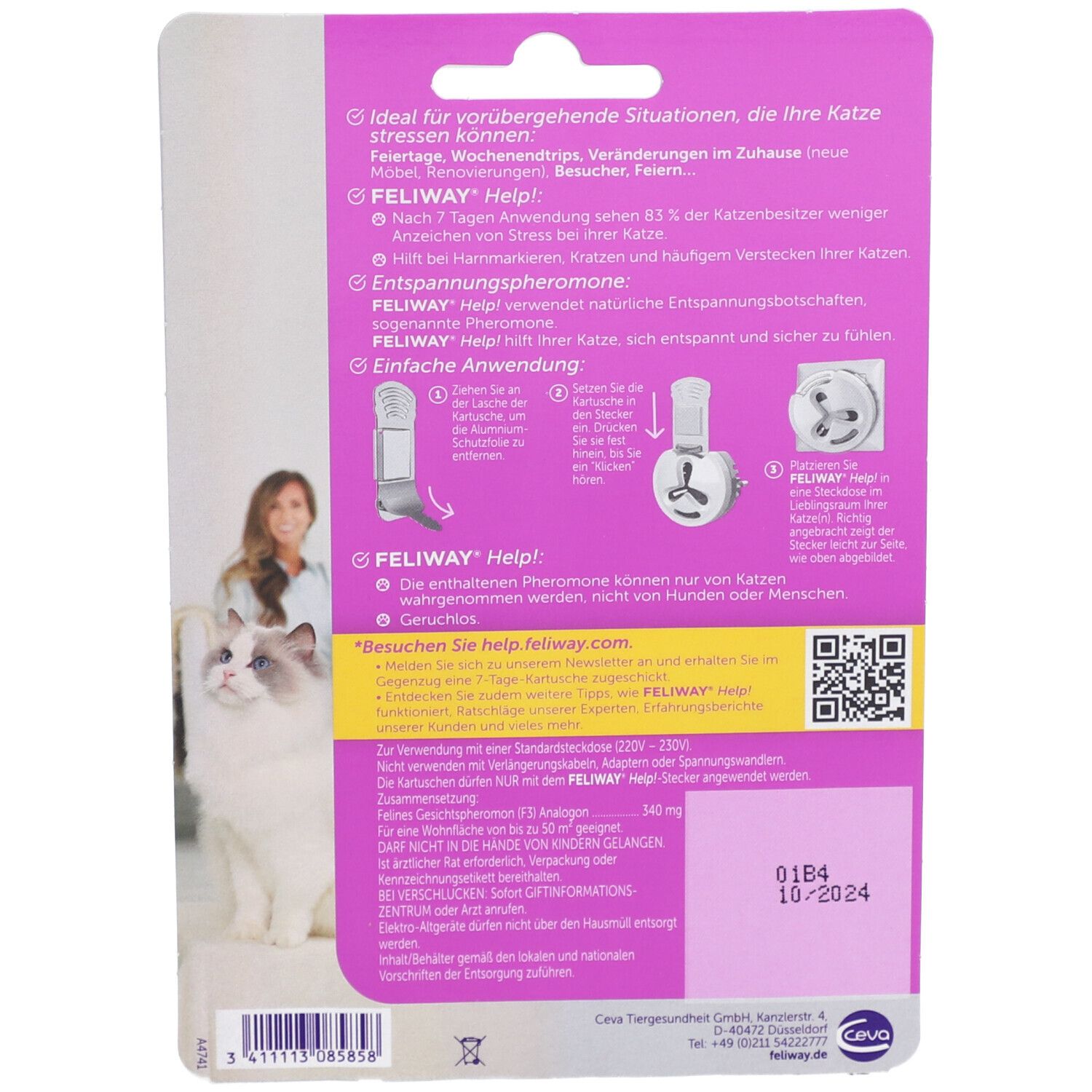 Feliway Help Start Set für Katzen
