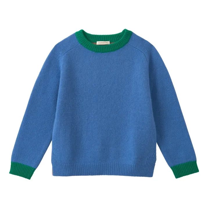 Caramel Pull en Cachemire Fennel | Bleu