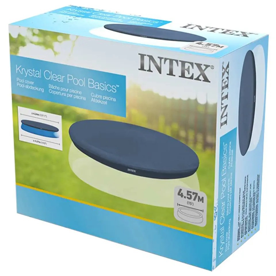 INTEX - Zwembadhoes - Blauw - Polypropyleen - 457 cm