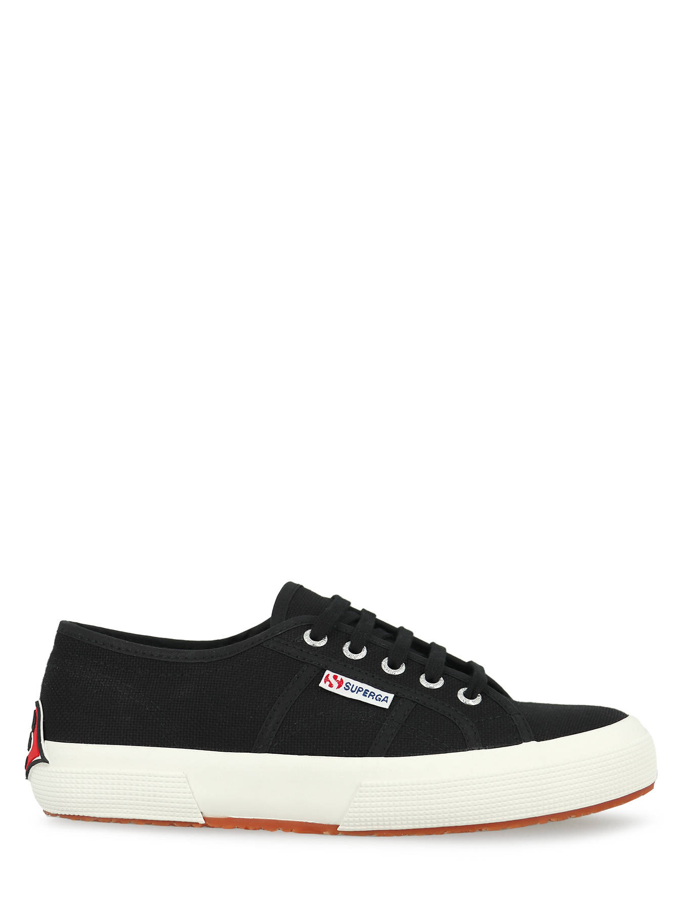 Sneakers 2750 Black Red Lips SUPERGA