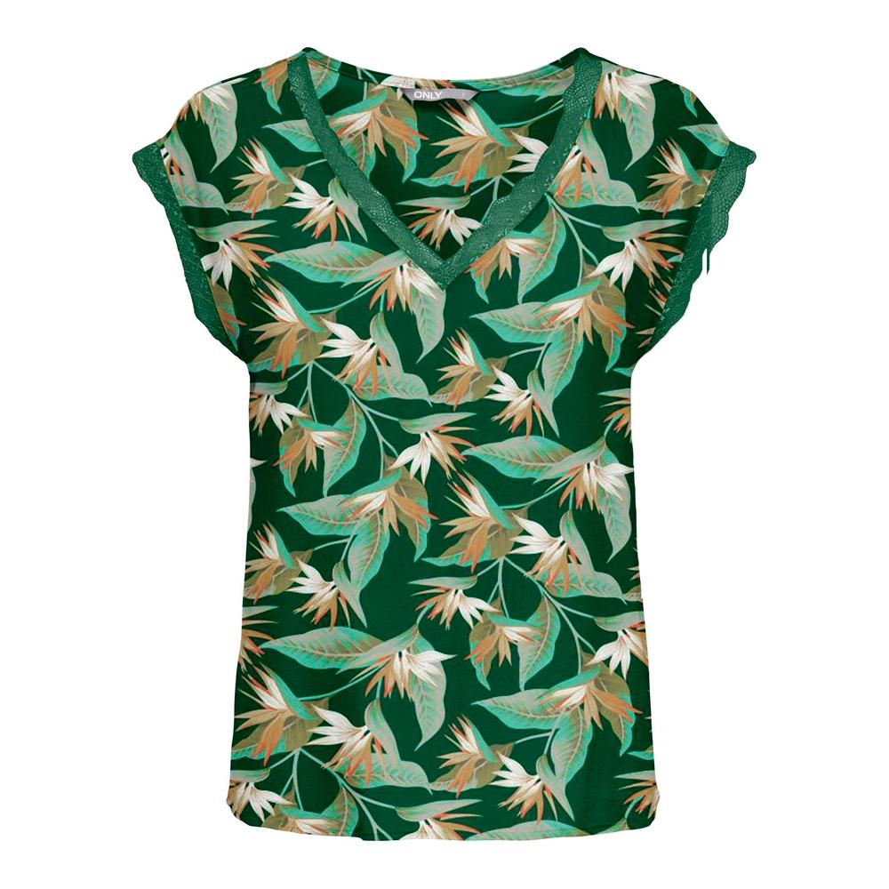 Only Blouse Vert Femme Only Pelina
