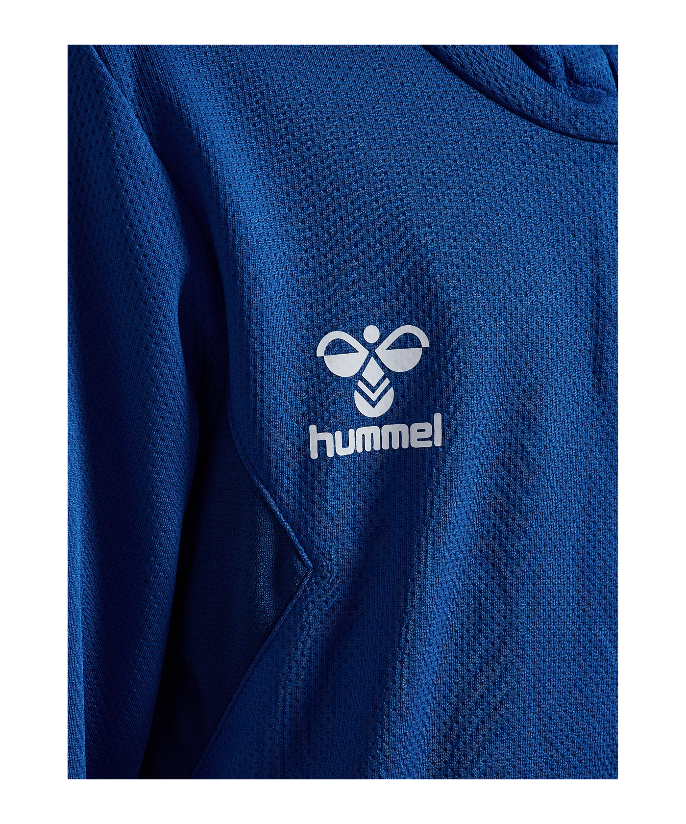 Hummel hmlAUTHENTIC PL Kapuzenjacke Kids Blau F7045