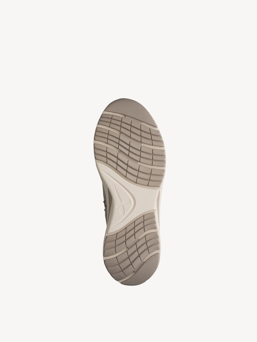 Enkellaarsje - beige warme voering