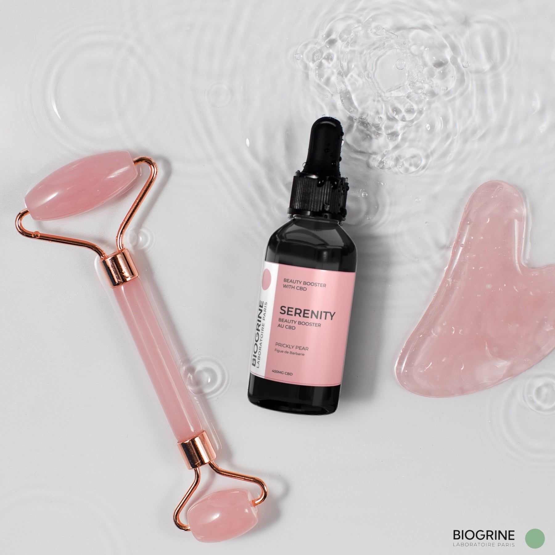 BIOGRINE „SERENITY“ INTENSIVER BEAUTY-SERUM BOOSTER MIT CBD KAKTUSFEIGE