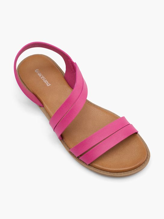 Graceland Sandale Fuchsia