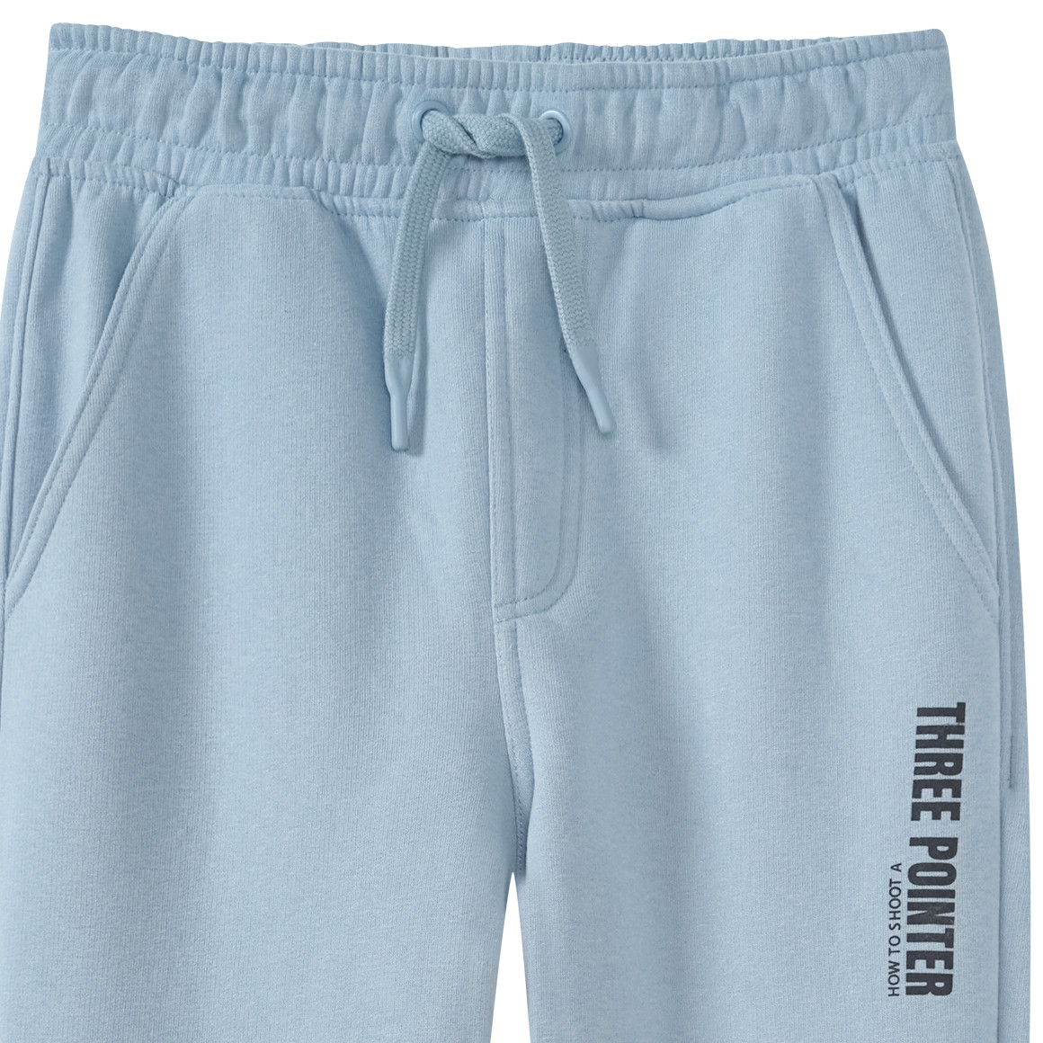 Yigga Jungen Jogginghose mit Schriftzug hellblau