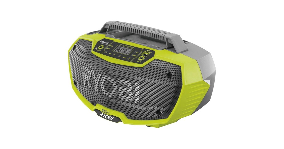 RyobiR18RH-0 radio  (Groen/zwart)
