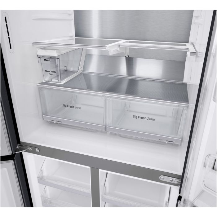 LG Side-by-Side GMX 844 MCBF InstaView® Matte Black Stainless - interner Wassertank