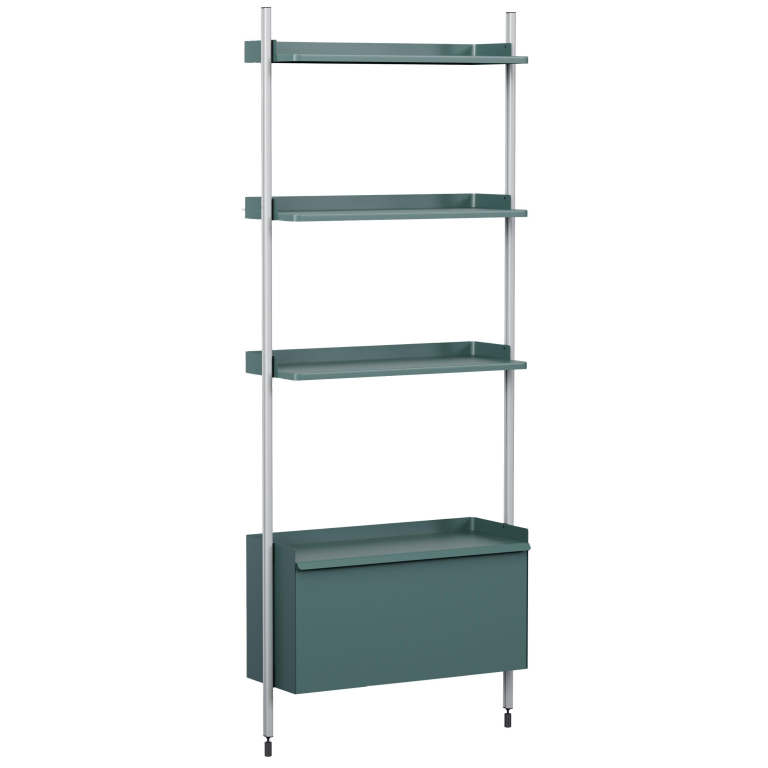 Hay Pier System 131 wandkast Blue/Clear