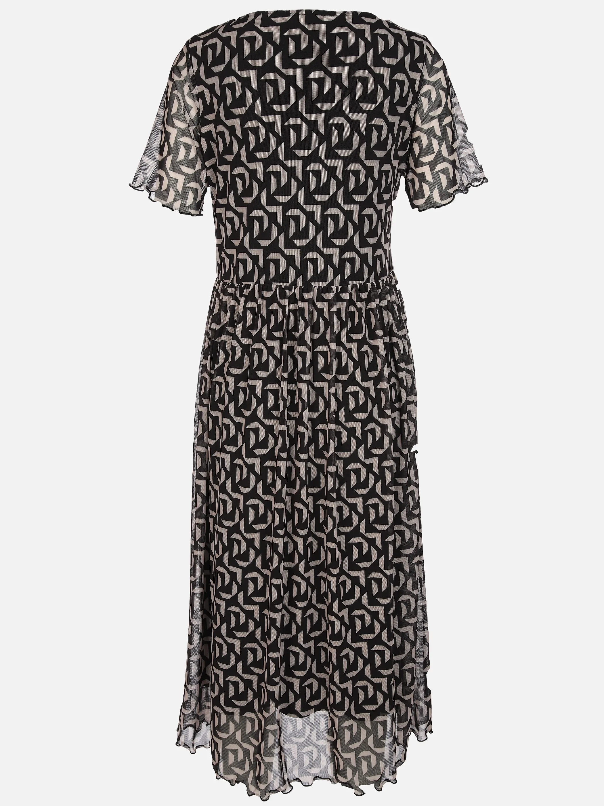 Damen Meshkleid mit Alloverprint