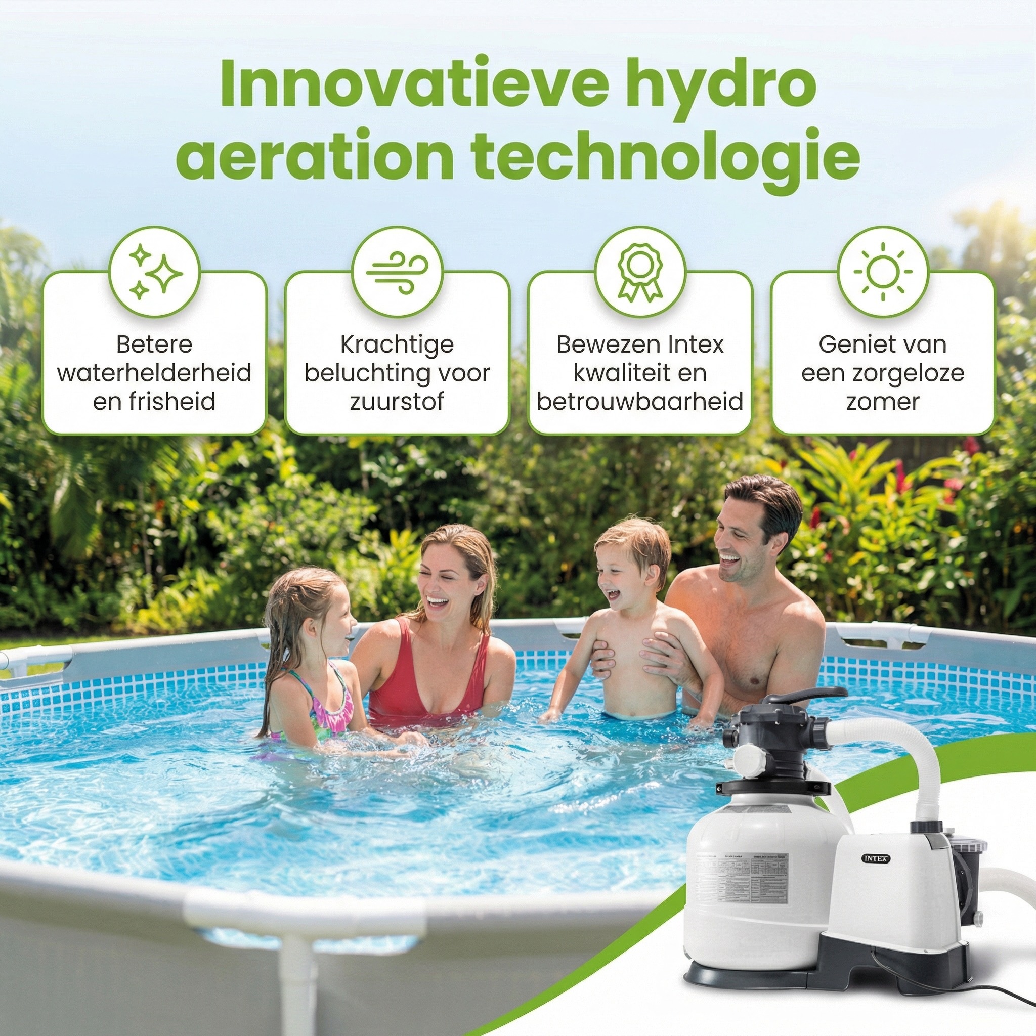 Intex SX2800 8000 l/u zandfilterpomp
