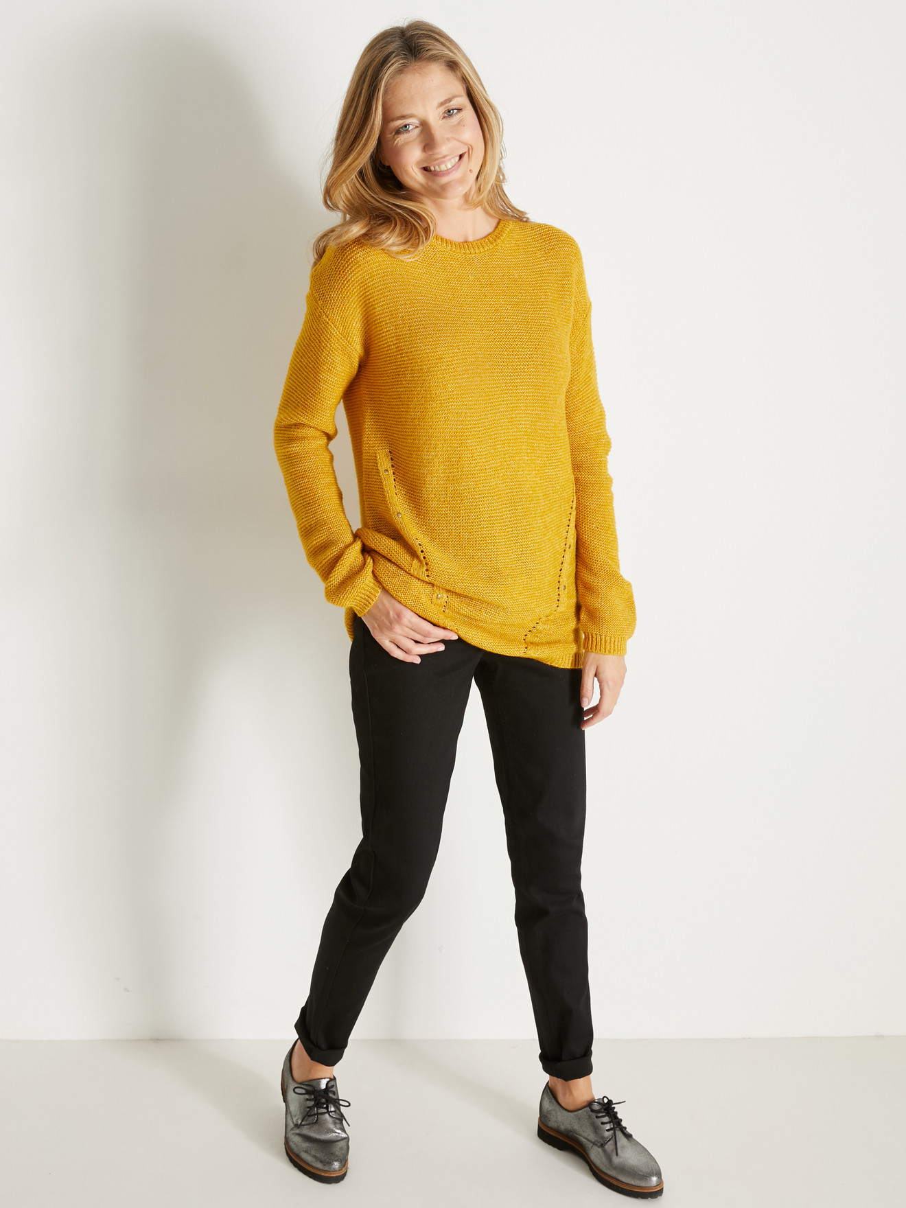 Tregging en denim