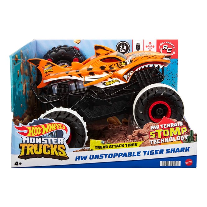 Hot Wheels - R/C MT Tiger Shark - Maßstab 1:15