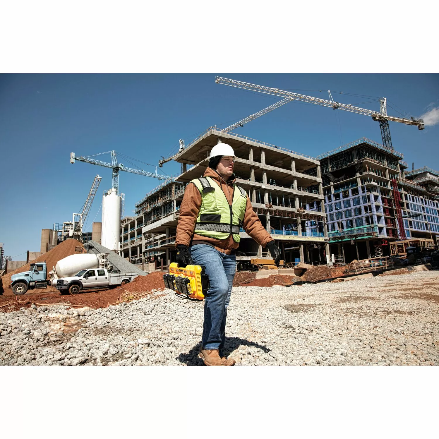 DeWALT DCB104 10,8/18/54V XR Li-Ion accu duolader