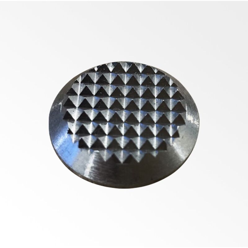 Plot Podotactile Antidérapant en Inox Effet Diamant