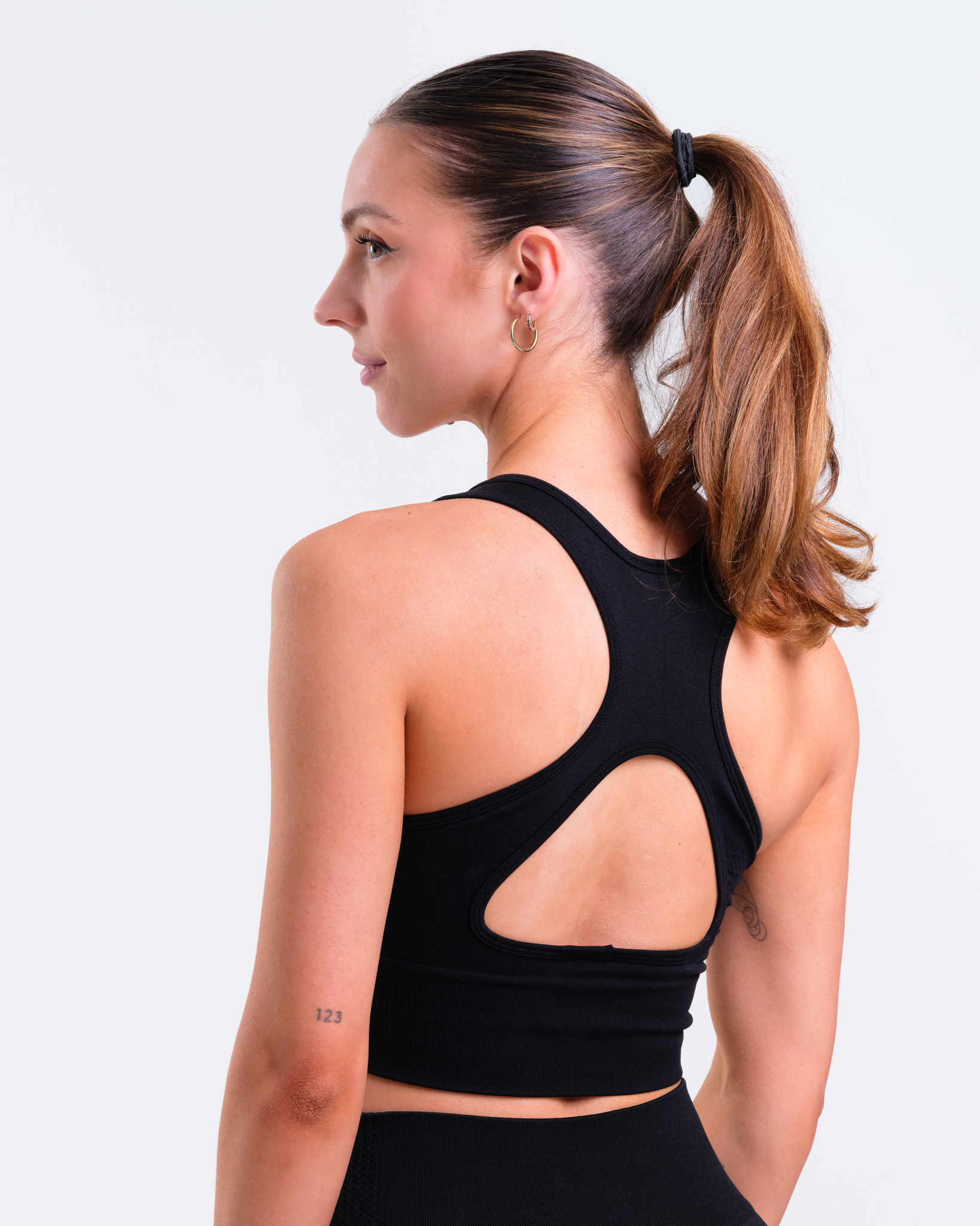 LEVITY Phase Seamless Bra Black