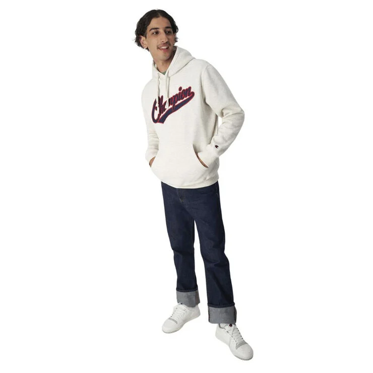 Champion heavy fleece vintage hoodie Grey