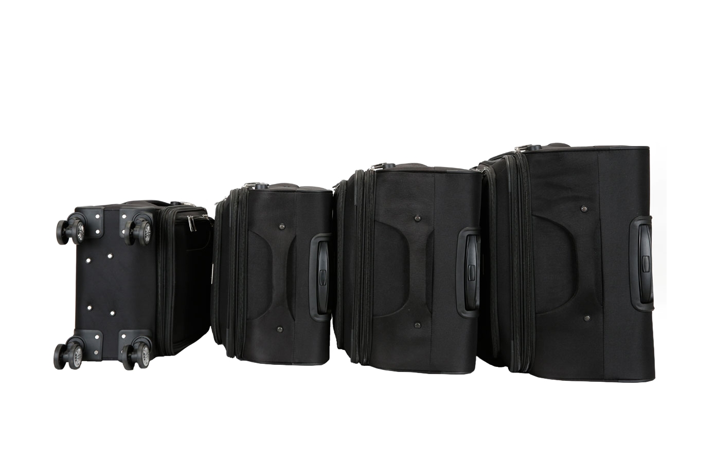 Reisekoffer RINO 4er Set schwarz