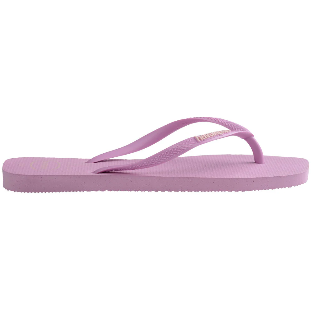 Havaianas  Square logo klipklapper - Fresh Lavanda